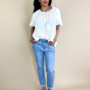 Jeansblauw